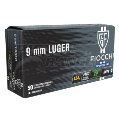Amunicja 9mm LUGER FIOCCHI ZP DUTY FMC 8,0g/124gr