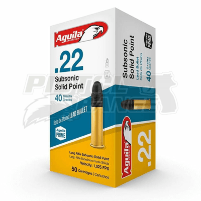Amunicja AGUILA .22LR Subsonic Solid