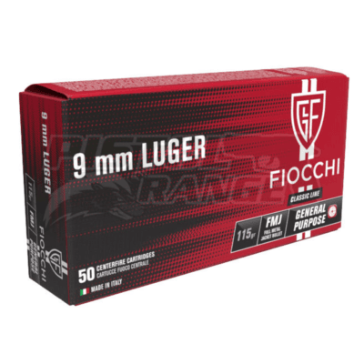 Amunicja FIOCCHI 9mm LUGER FMJ 115gr