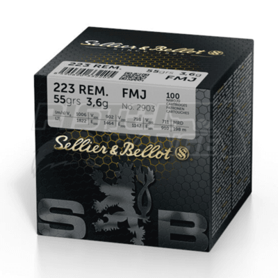 Amunicja S&B .223 REM FMJ 3,6g 55grs