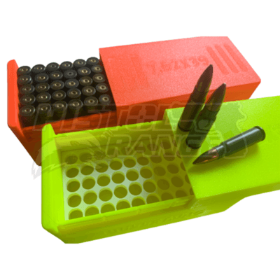 BULLETMAG - Pudełko / pojemnik na amunicję AK 7,62x39 (przesuwna pokrywka)