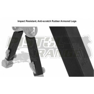 UTG - Dwójnóg Rubber Armored Full Metal z montażem Picatinny QD - 6.0"- 8.5" - Czarny - TL-BP20Q-A