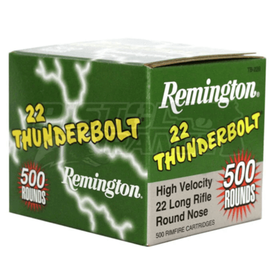 Nabój kulowy REMINGTON kal. 22 LR – 2,6g/40gr High Speed Thunderbolt RN