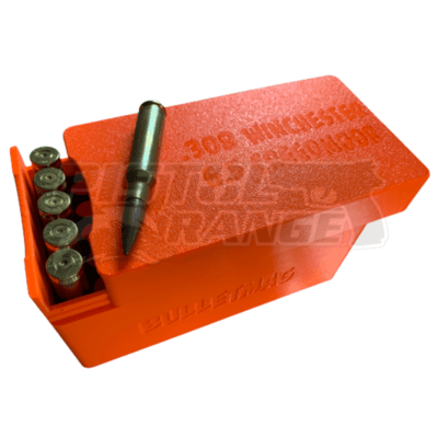 BULLETMAG - Pudełko / pojemnik na amunicję .308 WINCHESTER / 6.5 CREEDMOOR (przesuwna pokrywka)