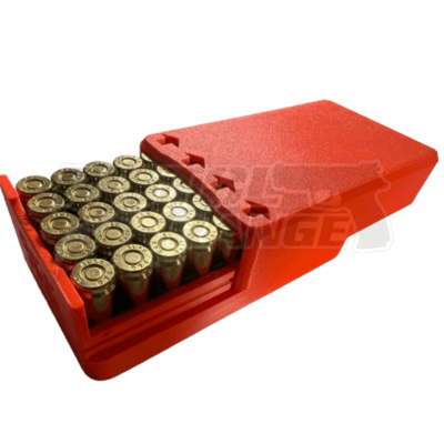 BULLETMAG - Pudełko / pojemnik na amunicję 9MM do wkładek (przesuwna pokrywka)